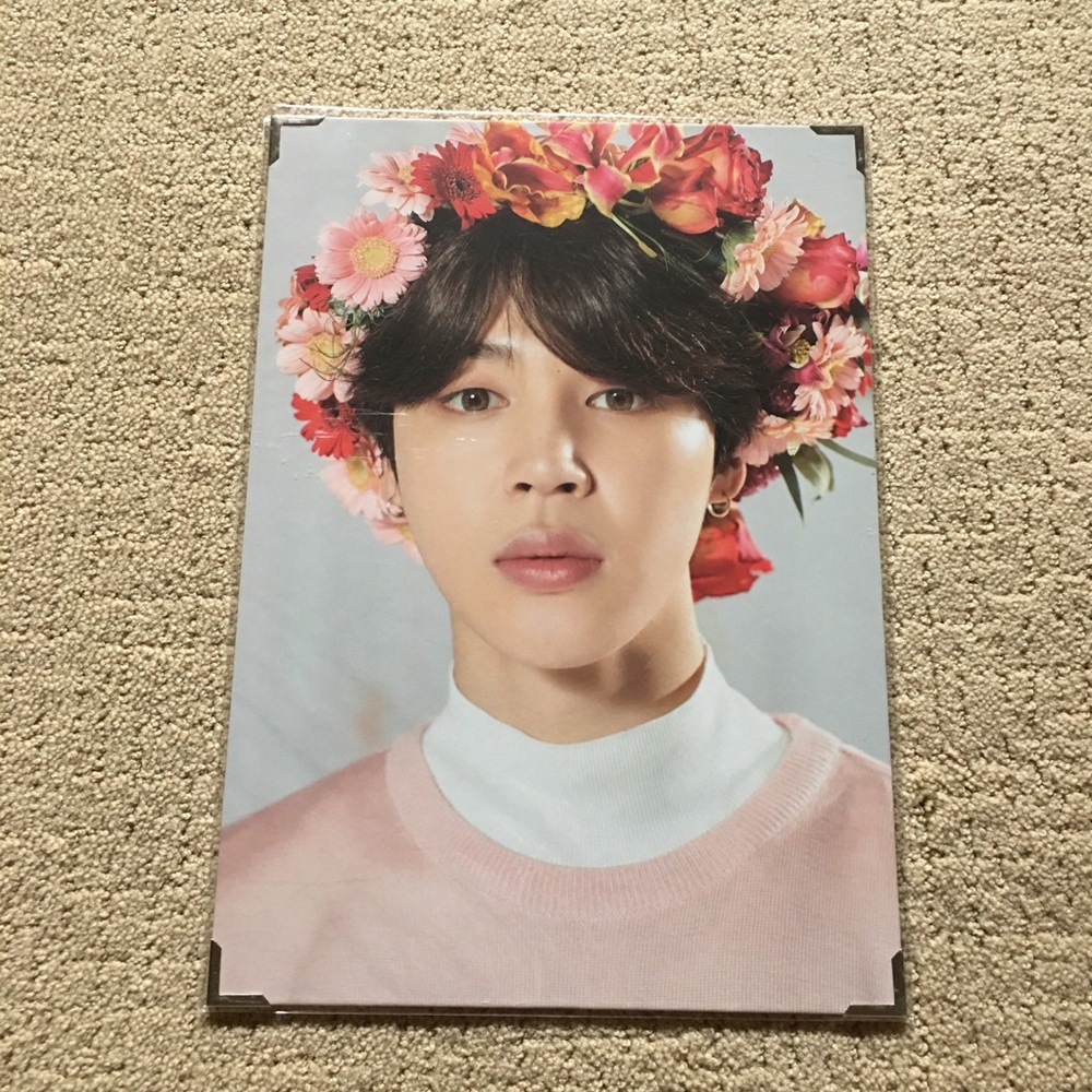 BTS Jimin Premium Poster Love Yourself World Tour 2018
